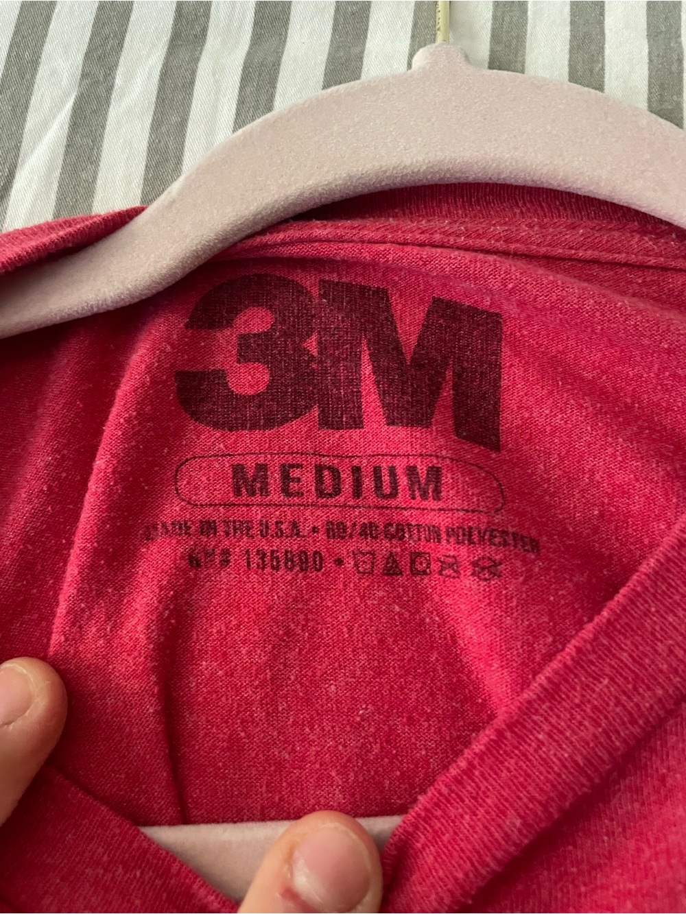 3M Red Crop Top - Picture 2 of 3